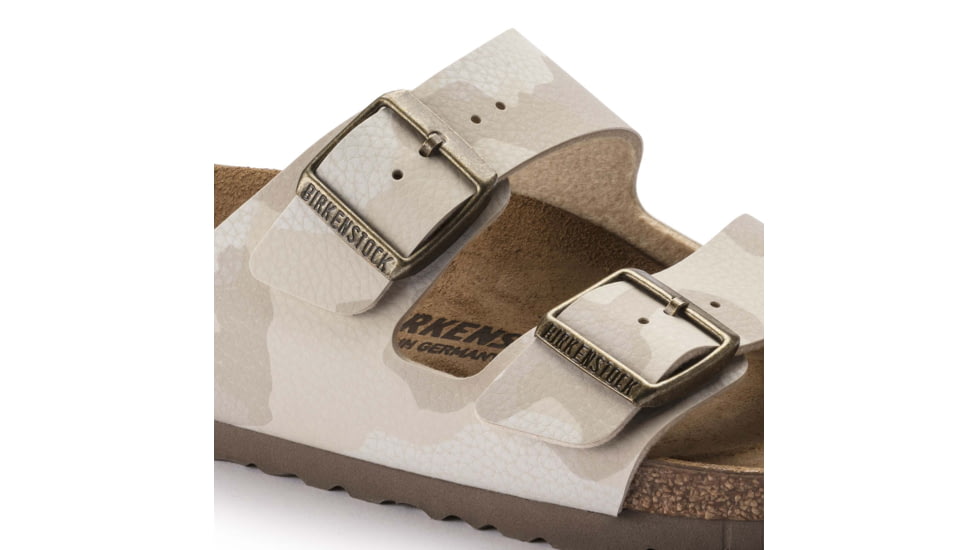 Birkenstock Arizona Birko-Flor Sandals - Womens, Desert Soil Sand Camo, 39, 1016791-N-39