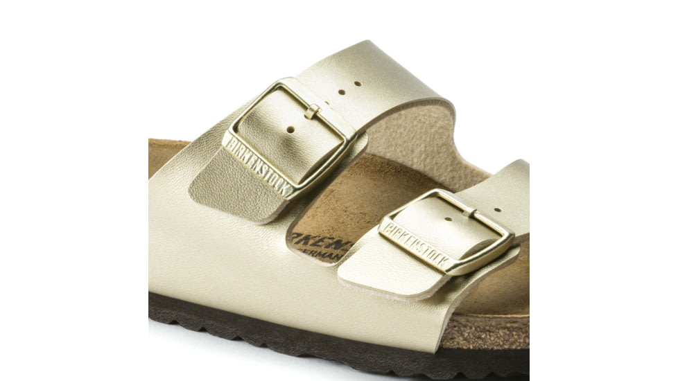 Birkenstock Arizona Birko-Flor Sandals - Womens, Gold, 41, 1016110-R-41