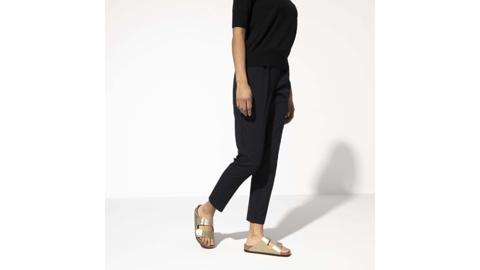 Birkenstock Arizona Birko-Flor Sandals - Womens, Gold, 41, 1016110-R-41