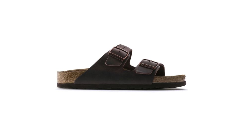 Birkenstock Arizona Oiled Leather Soft Footbed - Men's, Habana, 37 45276-1-37