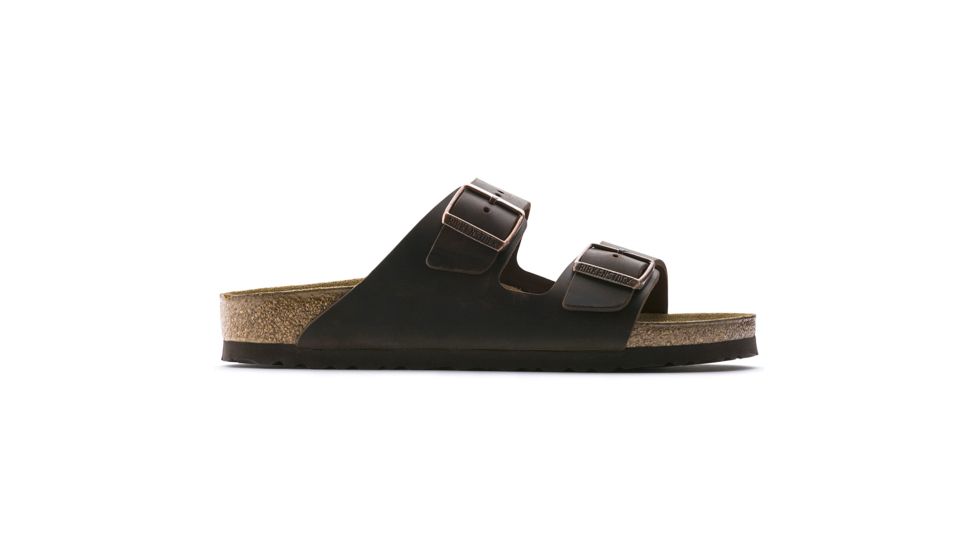 Birkenstock Arizona Leather Soft Footbed Sandal - Unisex, Habana, 38, 52531-5253-38