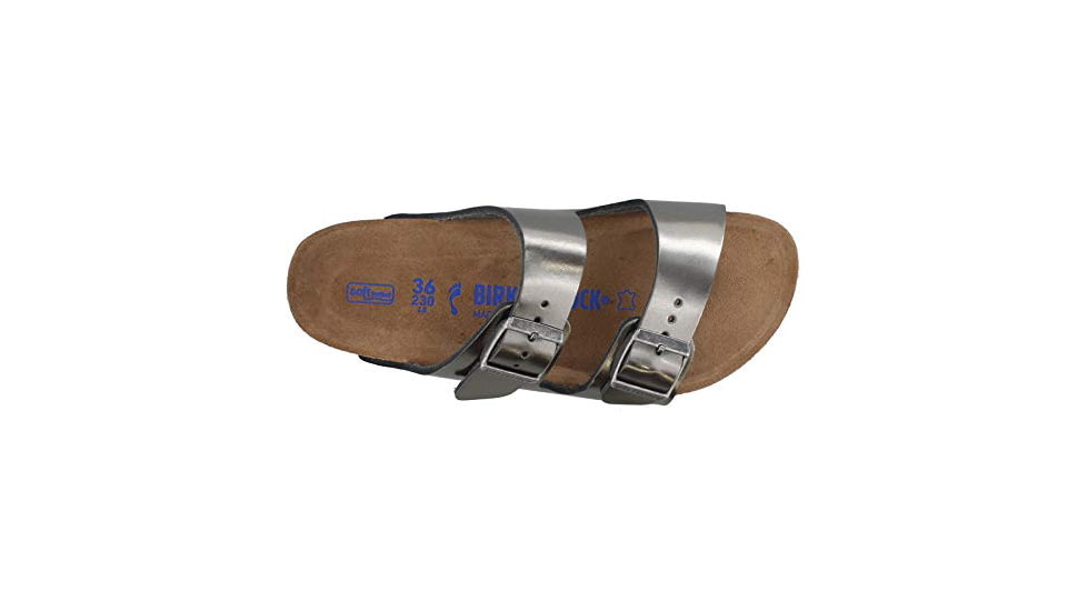 Birkenstock Arizona Soft Footbed - Womens, Antique Anthracite, 44, 1014488-1014488-44