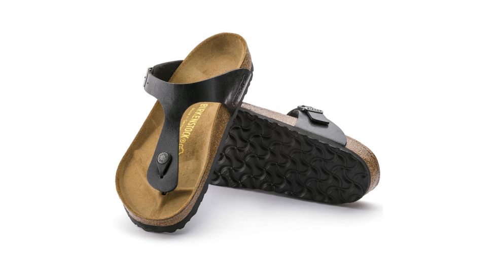 Birkenstock Gizeh Birko-Flor Sandal - Womens, Licorice Birko-Flor, 36, 541951-54195-36