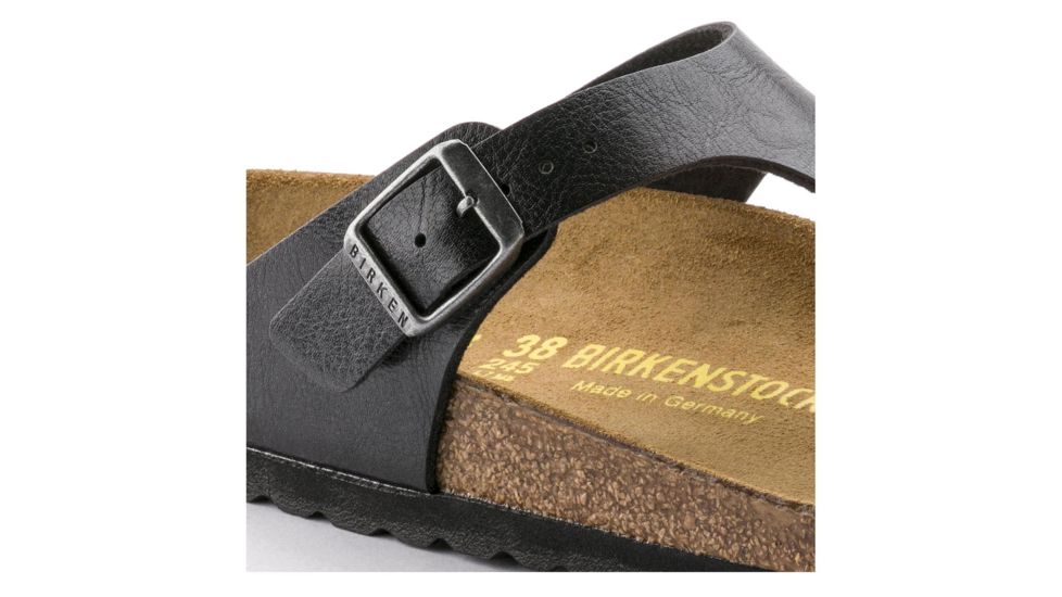 Birkenstock Gizeh Birko-Flor Sandal - Womens, Licorice Birko-Flor, 36, 541951-54195-36