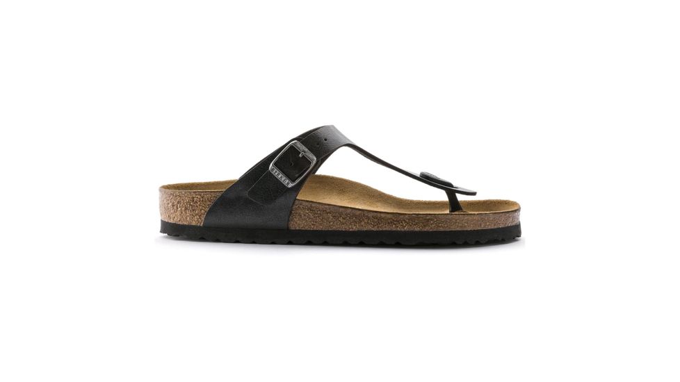 Birkenstock Gizeh Birko-Flor Sandal - Womens, Licorice Birko-Flor, 36, 541951-54195-36