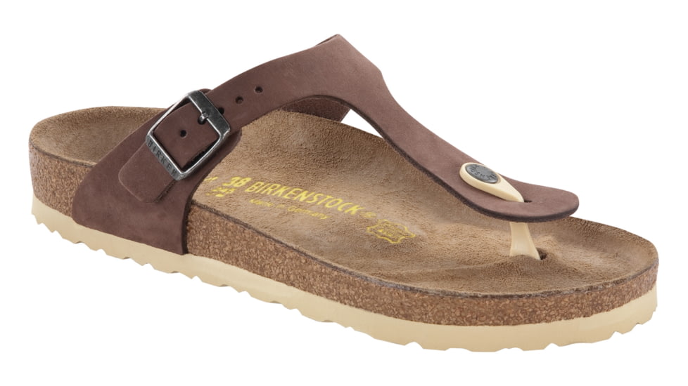 Birkenstock Gizeh Nubuck Sandal - Women's-Pinecone-Medium-41