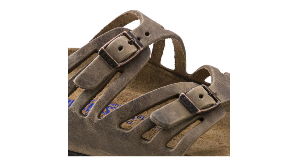 Birkenstock Granada Oiled Leather Soft Footbed - Women's, Tobacco, 36 9288-3-36