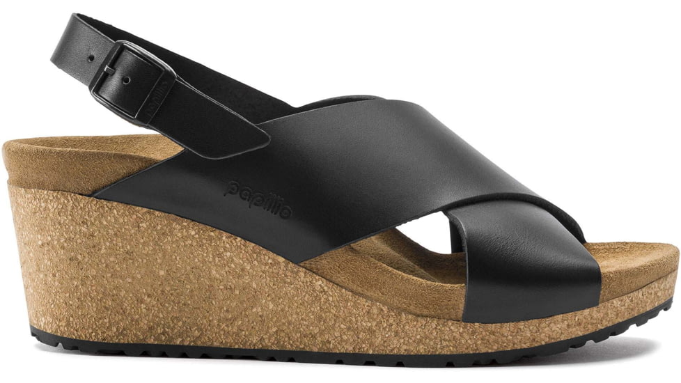 Birkenstock Samira Leather Sandals - Womens, Black, 36, 1015830-N-36