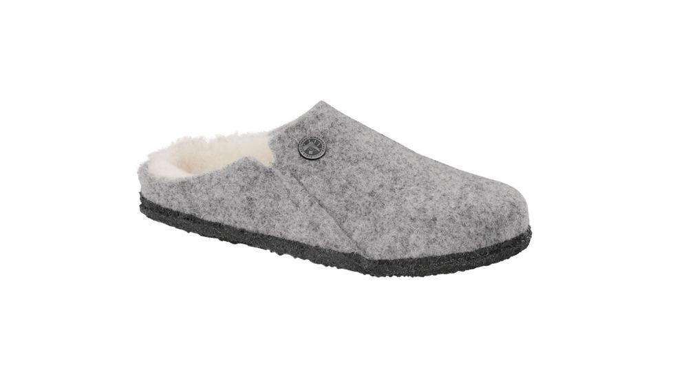 Birkenstock Zermatt Shearling - Womens, Light Gray/Natural, 38, 1015086-1015086-38