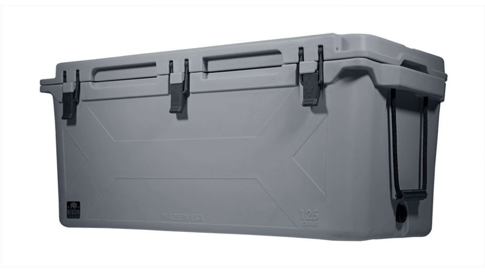 Bison Coolers 125 QT Cooler, Gray Granite, 125 QT, 500603