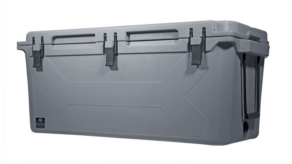 Bison Coolers 125 QT Cooler, Gray Granite, 125 QT, 500603