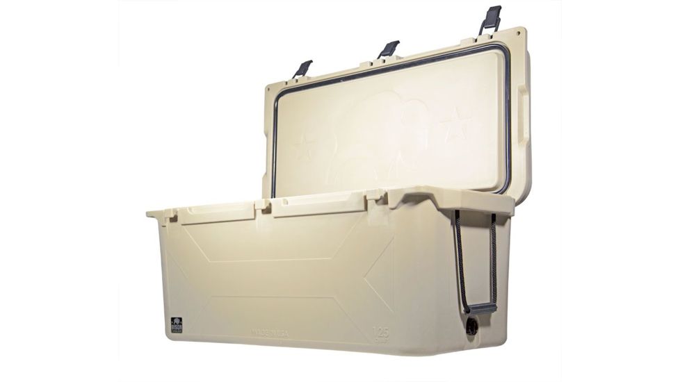 Bison Coolers 125 QT Cooler, Sand, 125 QT, 500602
