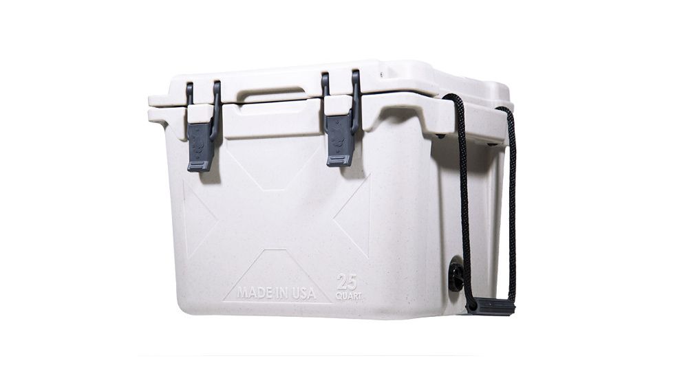 Bison Coolers 25 QT Cooler, White, 25 QT 500101
