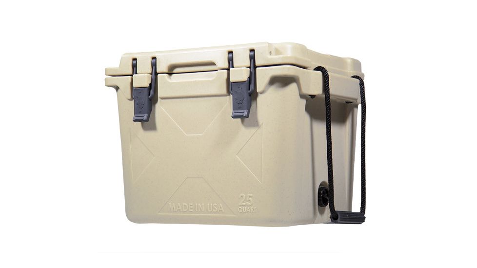 Bison Coolers 25 QT Cooler, Sand, 25 QT 500102