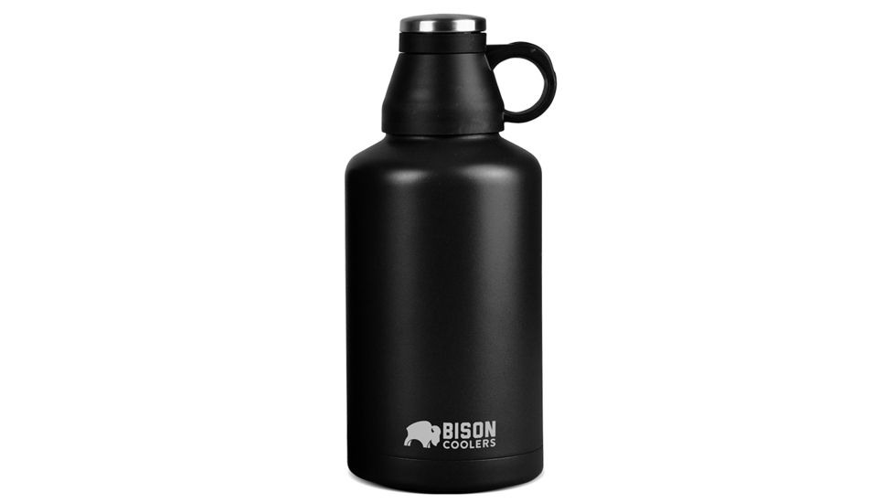 Bison Coolers Bottle, Black, 64 oz, 990301