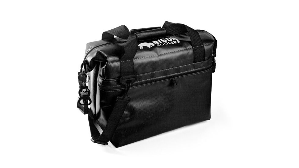 Bison Coolers SoftPak 12 Can, Black 550100