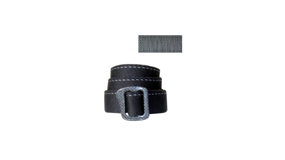 Bison Designs Carbonator Carbon Fiber Buckle - Mens Belt-Wicker Blue-Medium