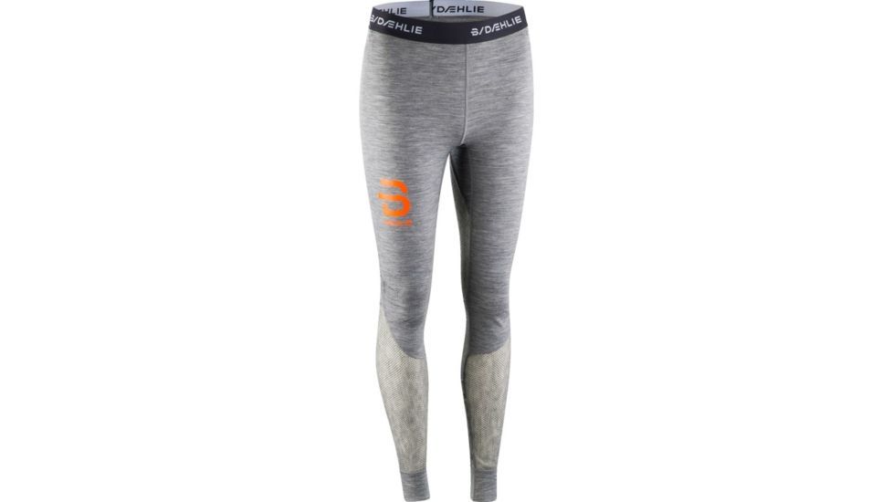 Bjorn Daehlie Airnet Wool Pant - Women's, Shocking Orange, Small, 332998-38000-S