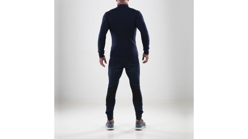 Bjorn Daehlie Half Zip Comfy Sweater - Mens, Evening Blue, 2XL, 332024-25100-XXL