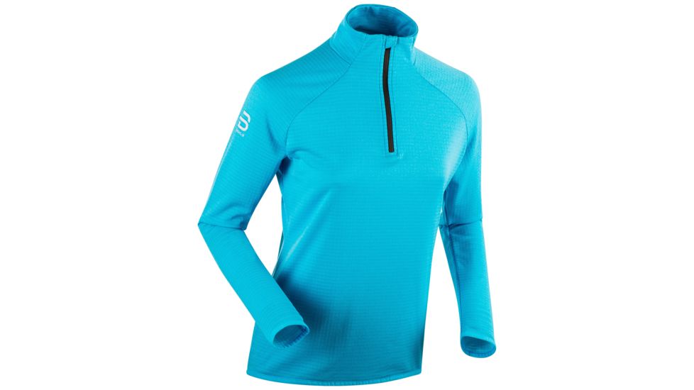Bjorn Daehlie Half Zip Flex Sweater - Womens, Aquarius, Medium, 332660-24700-M
