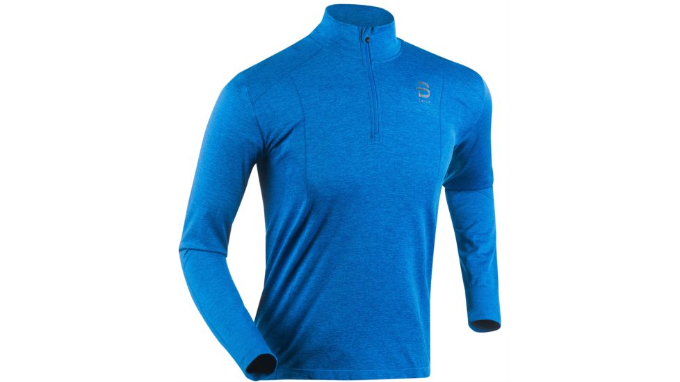 Bjorn Daehlie Half Zip Zone Midlayer - Men's -Methyl Blue-S/M