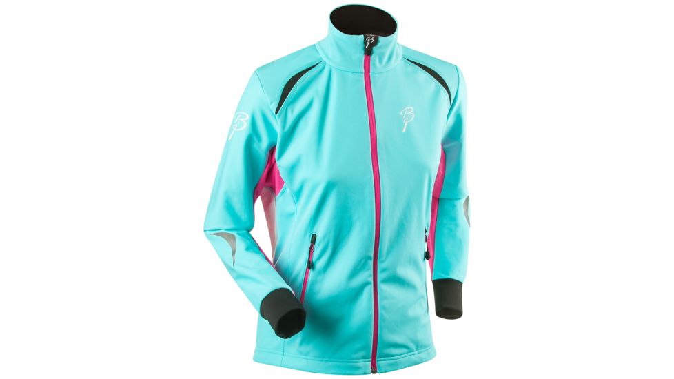 Pacer Jacket - Womens -Blue Radiance/Pink Glo-Small