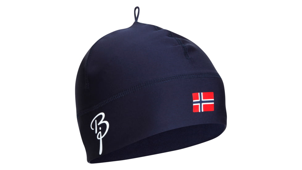 Bjorn Daehlie Polyknit Flag Hat - Men's -Evening Blue Flag