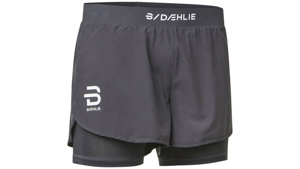 Bjorn Daehlie Shorts Oxygen - Womens, Obsidian, Extra Small, 331104-Forged Iron-XS