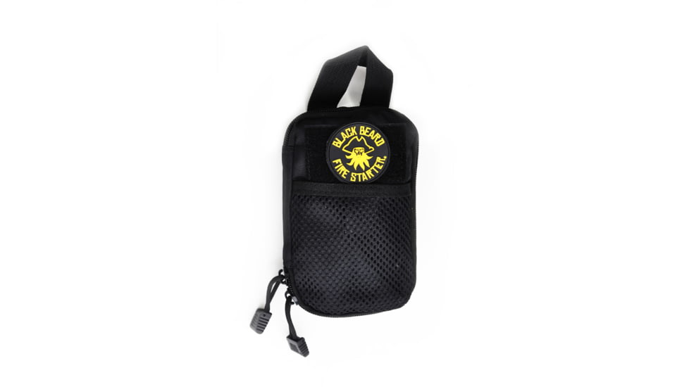 Black Beard Fire Captain's Organizer Pouch, Black/Yellow, BB-OrganizerPouch