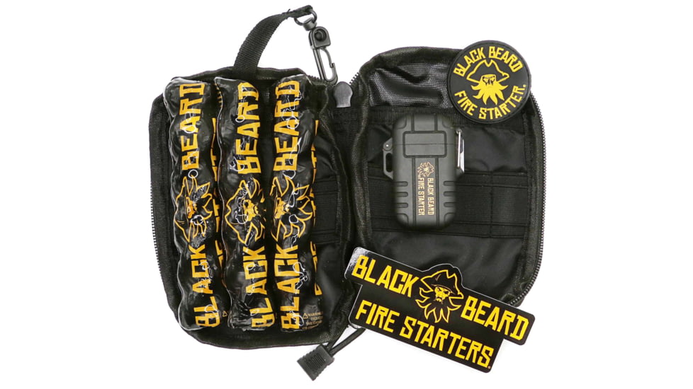 USED Black Beard Fire Grab &amp; Go Kit, Black/Yellow, One size only, BB-Grab&amp;go, EDEMO2