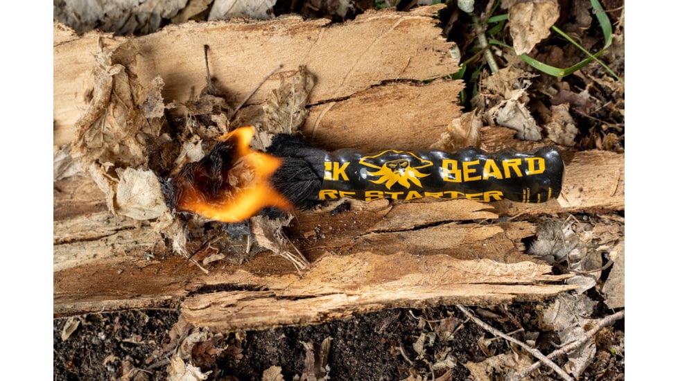 Black Beard Fire Starter, Black/Yellow, BB-FireStarter
