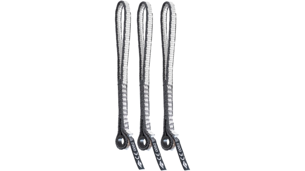 Black Diamond 10mm Dynex Dogbone, 3 Pack, BD3801010000ALL1