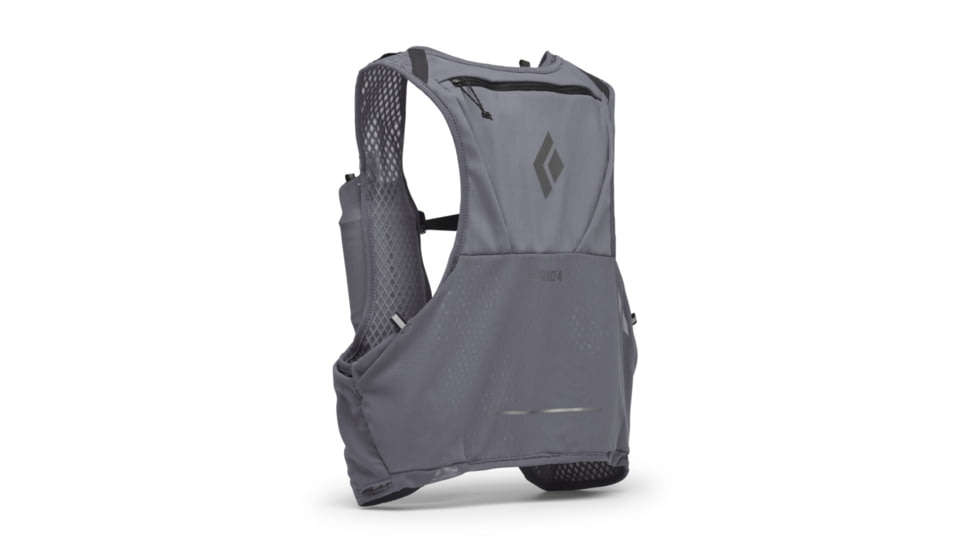 Black Diamond Distance 4 Hydration Vest, Carbon, Small, BD6800300003SML1