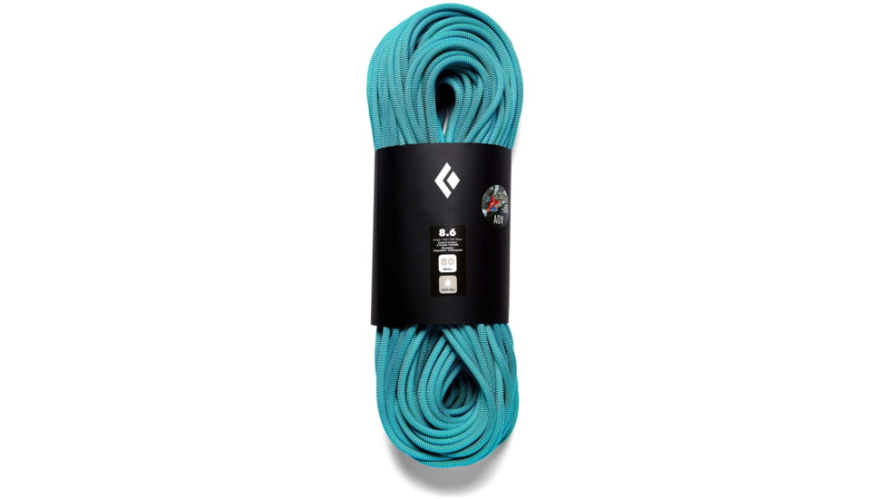 Black Diamond 8.6 Dry Ondra Ed Rope, Blue/Green, 80m, BD32311393180801