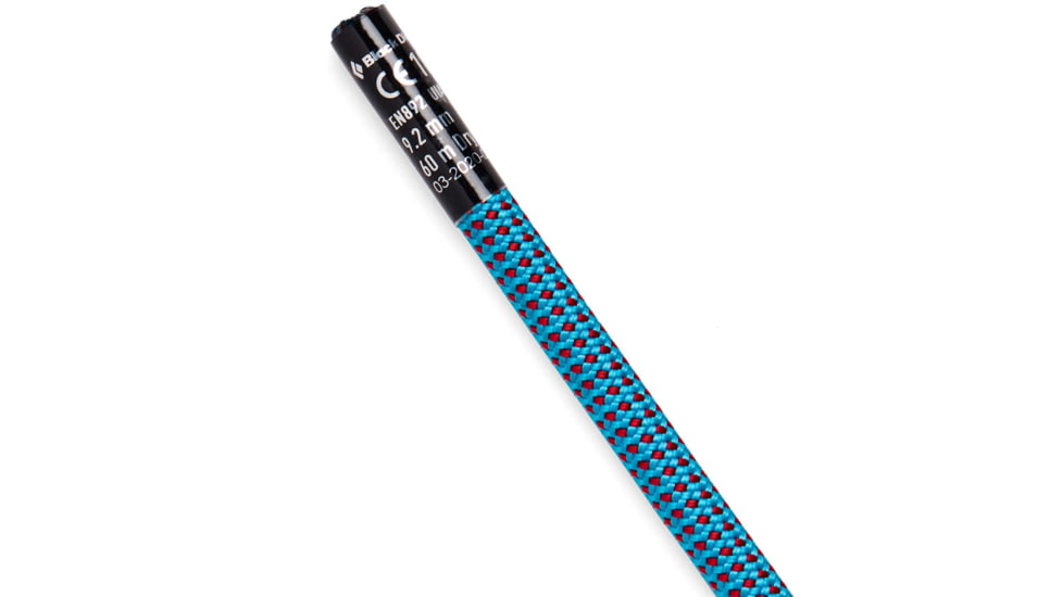 Black Diamond 9.2 Dry Babsi Ed Rope, Blue/Pink, 60m, BD32311593170601