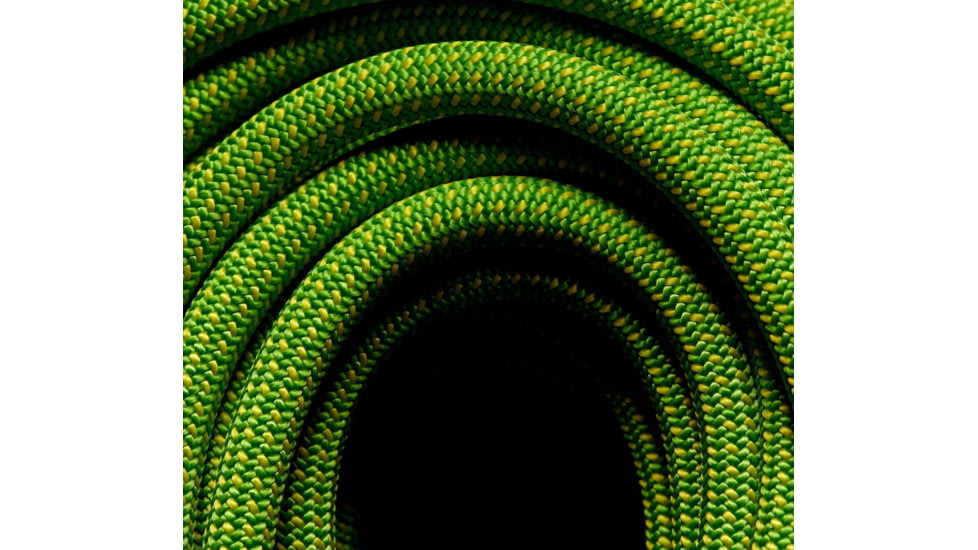 Black Diamond 9.4 Dry Honnold E Rope, Green/Yellow, 70m, BD32311693160701