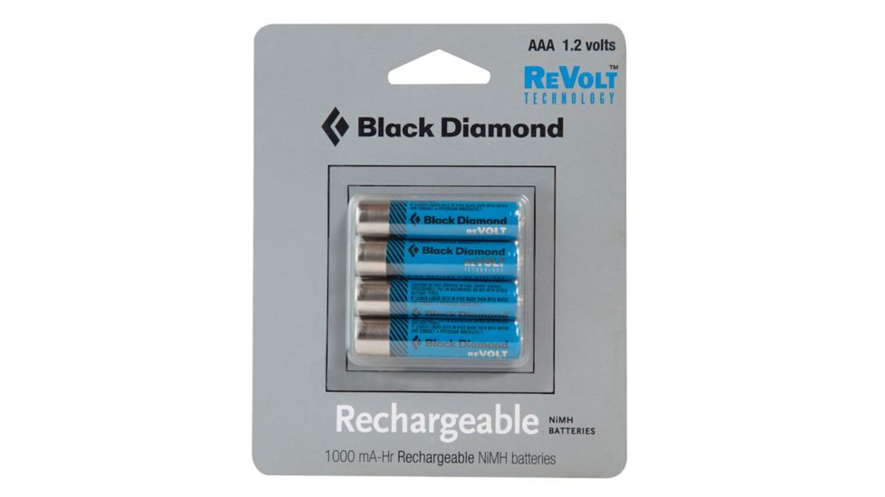 Black Diamond AAA Rechargeable Battery 4-Pack
