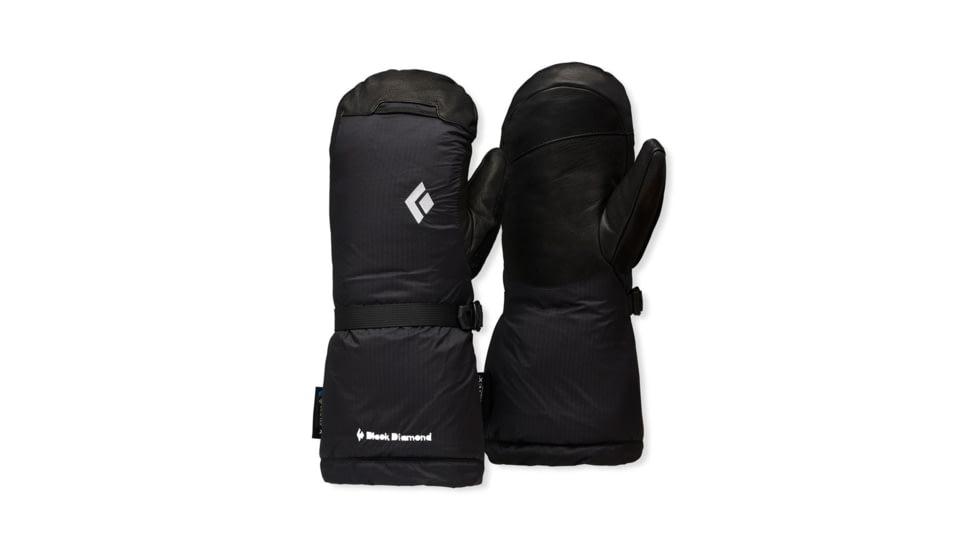 Black Diamond Absolute Mitts, Black, Large, BD8010140002LRG1