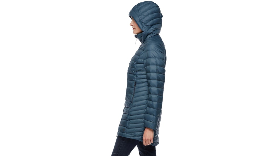Black Diamond Access Full Length Down Parka - Womens, Azurite, Medium, AP7461854022MED1
