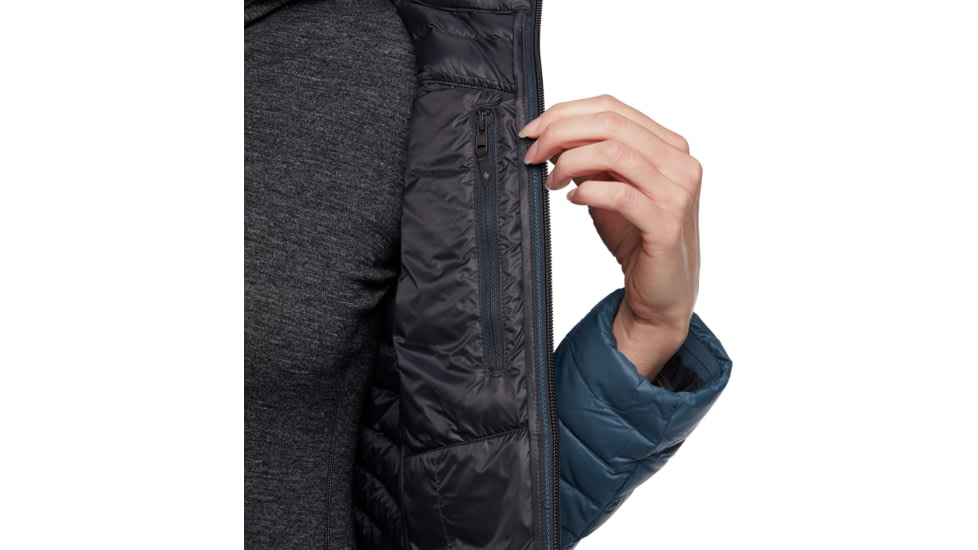 Black Diamond Access Full Length Down Parka - Womens, Azurite, Medium, AP7461854022MED1