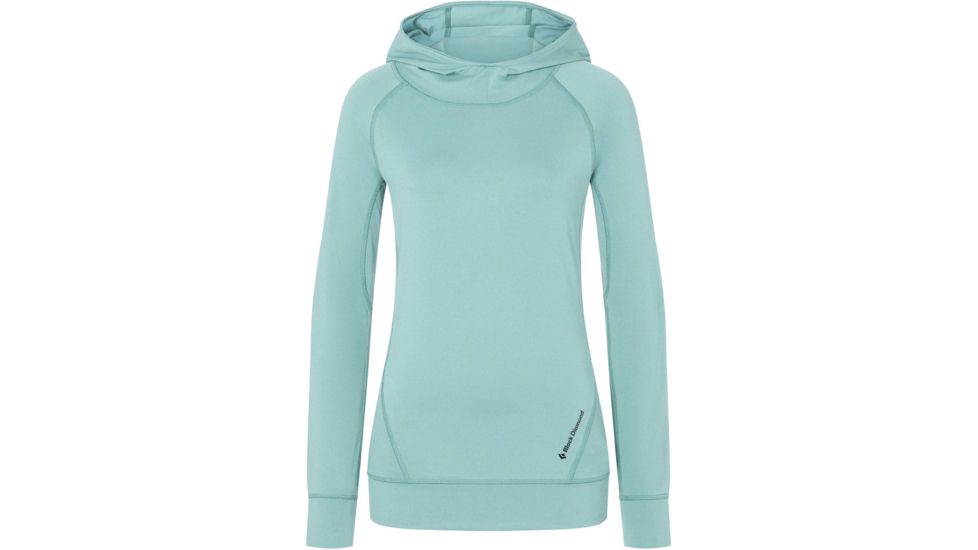 Black Diamond Alpenglow Hoody - Womens, Blue Ash, Large, AP7520804006LRG1