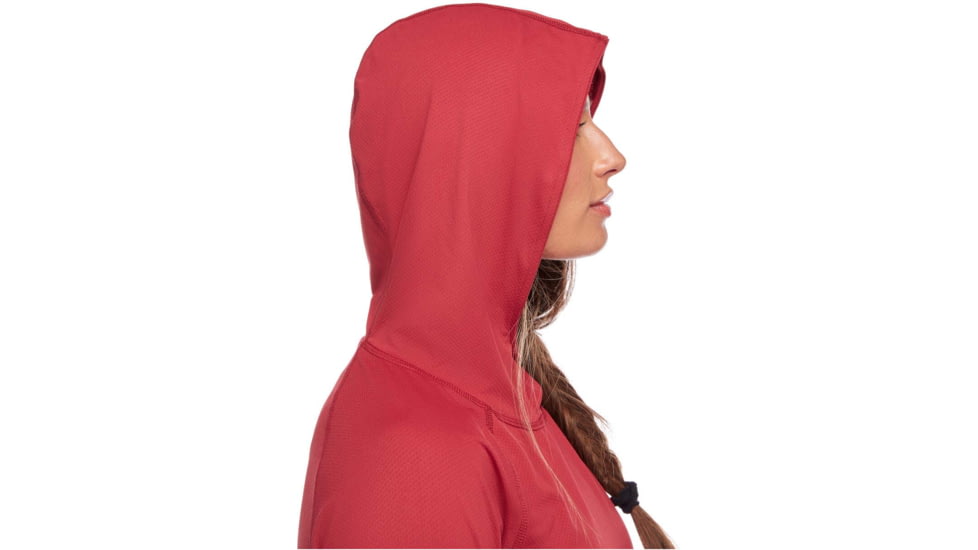 Black Diamond Alpenglow Hoody - Womens, Wild Rose, Large, AP7520806012LRG1