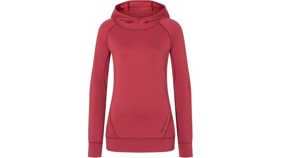 Black Diamond Alpenglow Hoody - Womens, Wild Rose, Large, AP7520806012LRG1