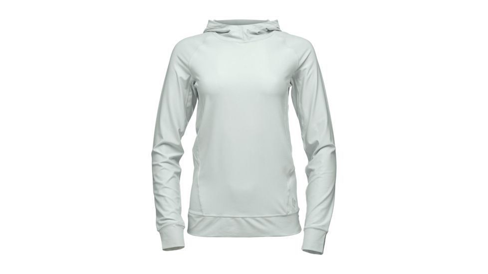 Black Diamond Alpenglow Womens Long Sleeve Hoody, Silver Pine, Extra Large, APU95F390XLG1
