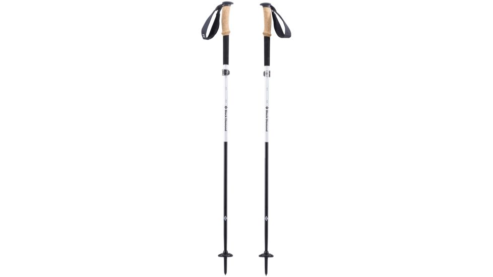 Black Diamond Alpine FLZ Trekking Poles with Tip Protector, 110 cm, BD11220300001101