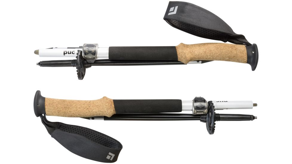 Black Diamond Alpine FLZ Trekking Poles with Tip Protector, 110 cm, BD11220300001101