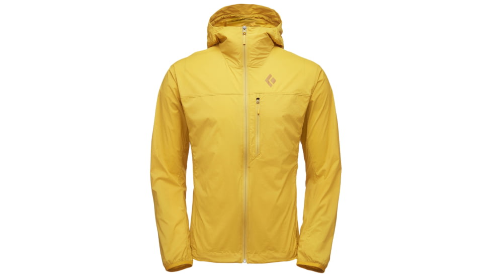 Black Diamond Alpine Mens Ultralight Start Hoody, Ochre, Small, APK51I710SML1