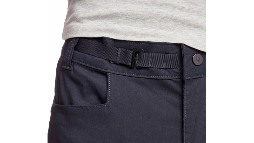 Black Diamond Anchor Stretch Pants - Mens, Carbon, 31 x 32, AP75012800030311