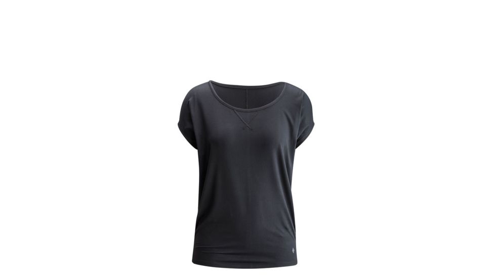 Black Diamond Arete Tee Top - Women's, Black, Large APN80A015LRG1