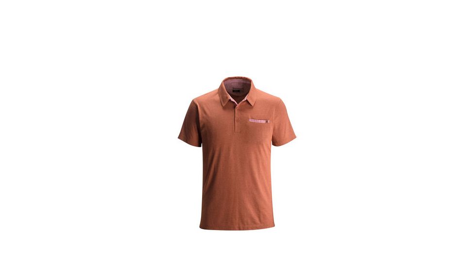 Black Diamond Attitude Polo, Rust, Small, APL893608SML1